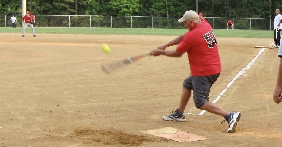 softball batting and fielding